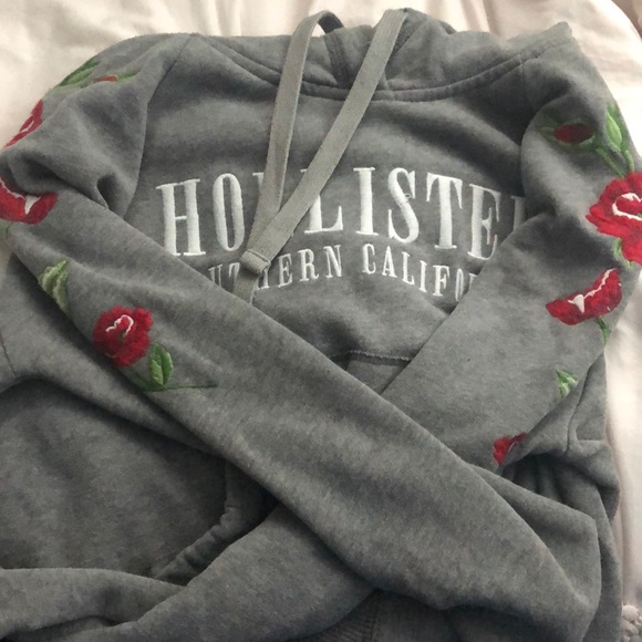 hollister hoodie rose